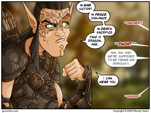 Comic Type: Dragon Age Origins | Posted: Monday October 26th, 2009